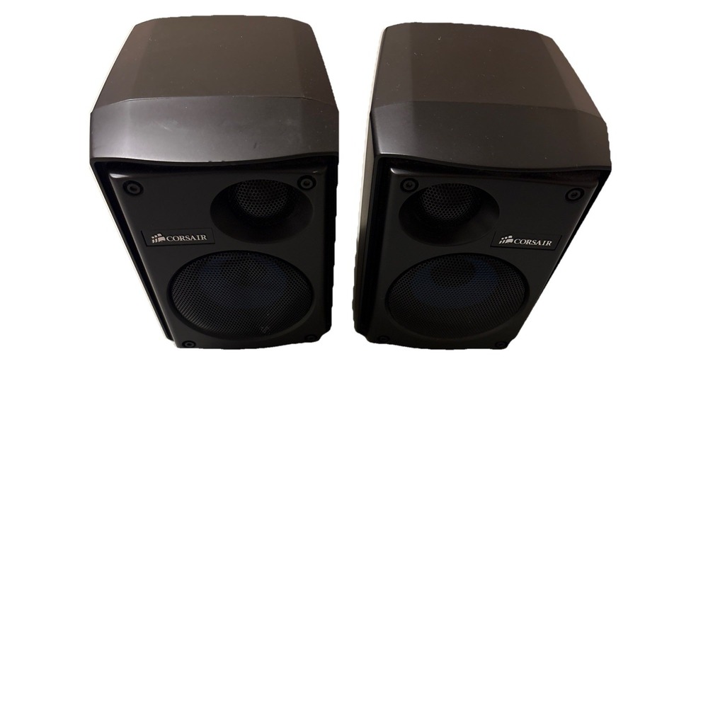 Corsair SP2500 PC Audio Speakers pair only Desktop Bookshelf Speaker set